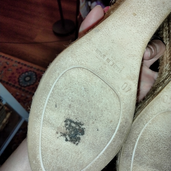 Marc by Marc Jacobs black and red espadrilles sz 40 - Picture 7 of 7